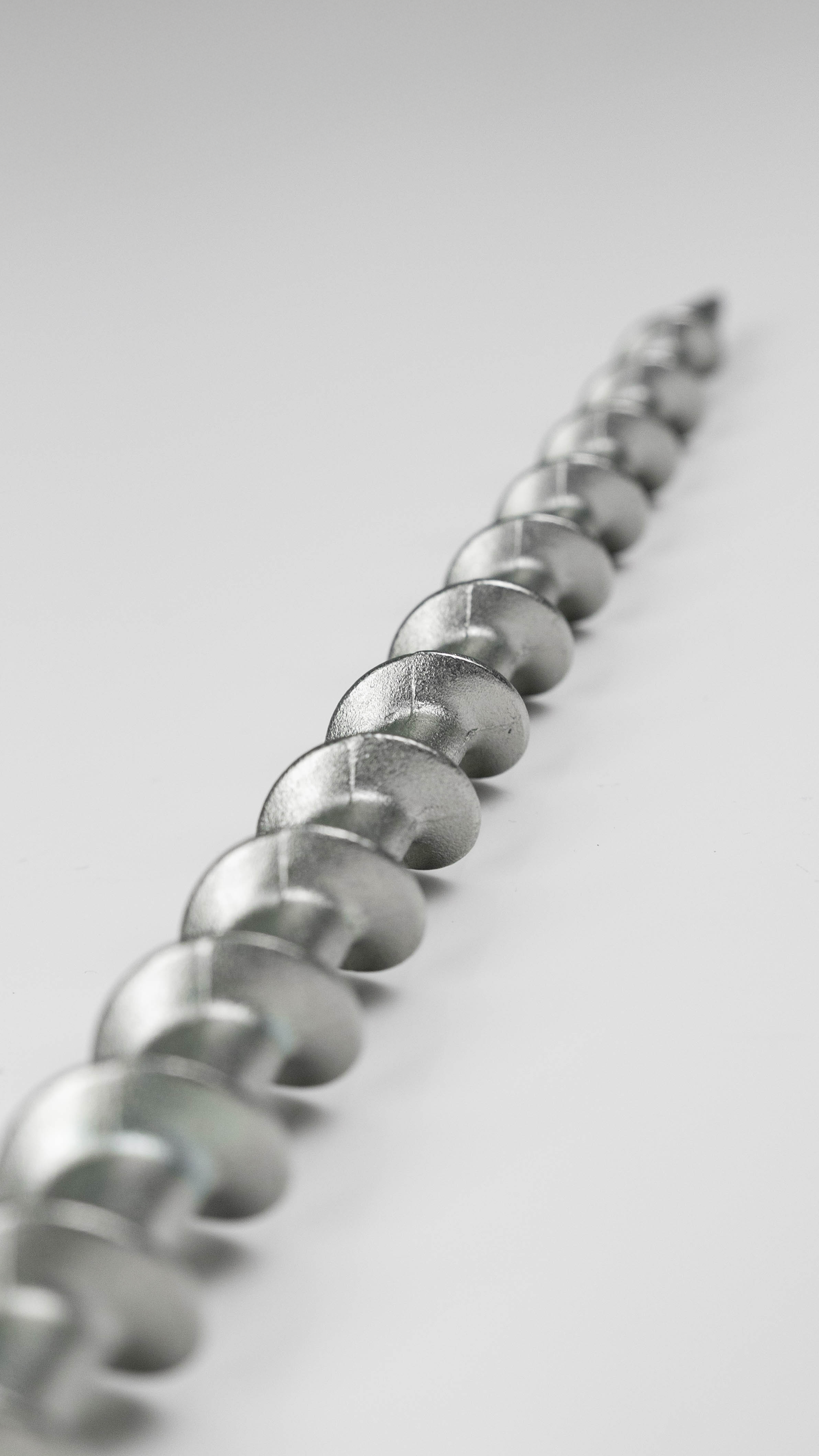 EdgePro FixEdge Ground Screw Anchor, thread detail