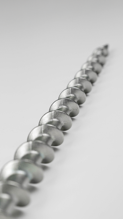 EdgePro FixEdge Ground Screw Anchor, thread detail