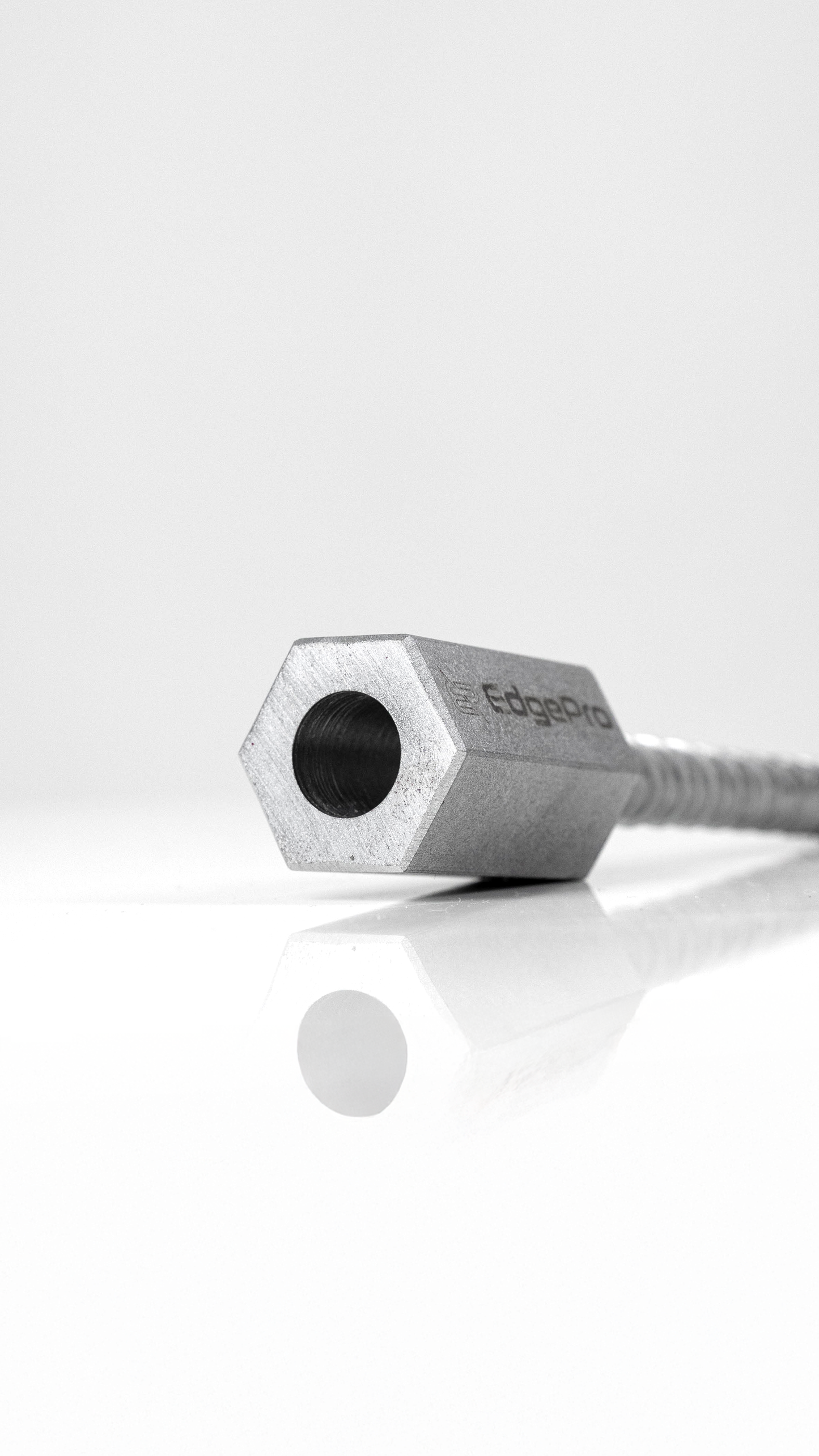 EdgePro FixEdge Z-Bar Concrete Bolt M12, coupler, head on