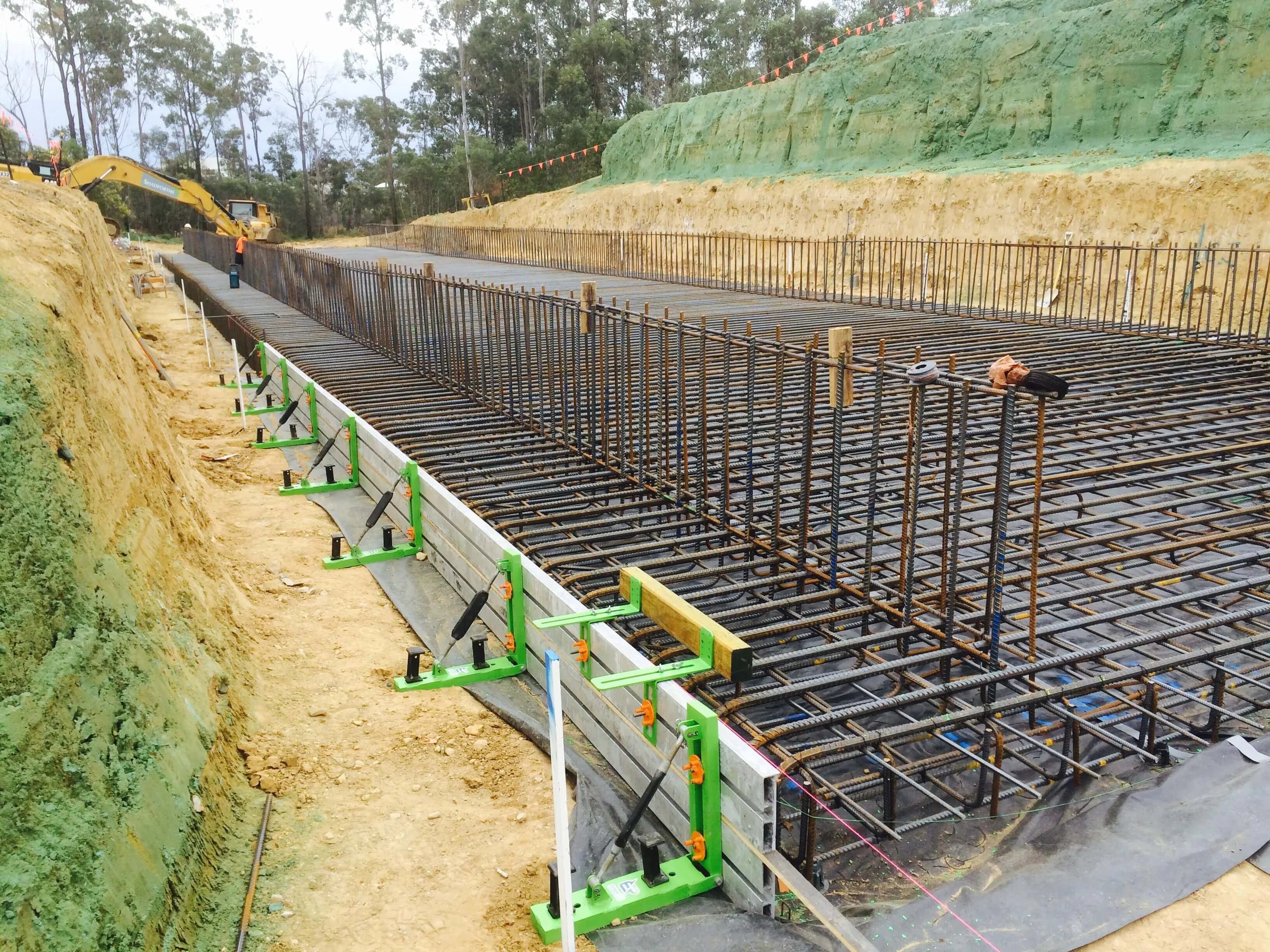 Edge Pro formwork system on an Australian site