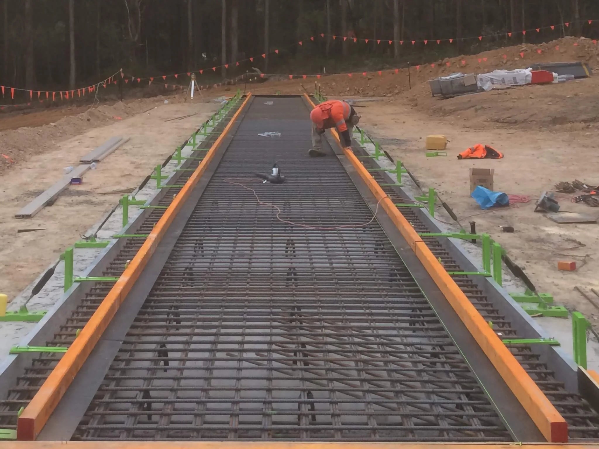 Edge Pro formwork system on an Australian site