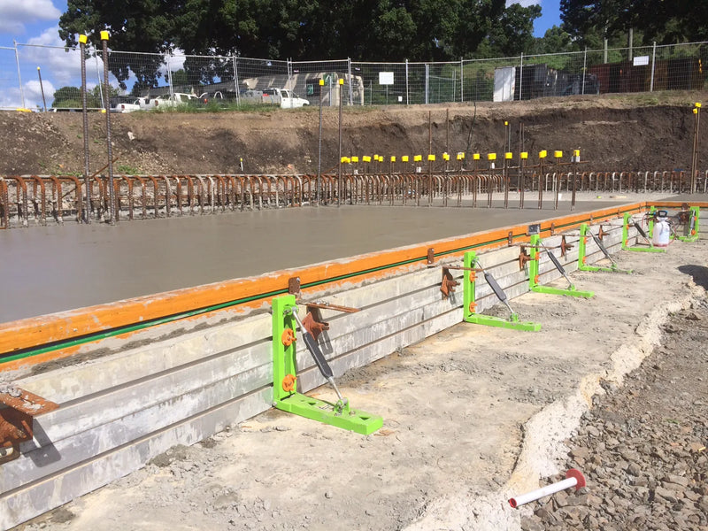 Edge Pro formwork system in use on site
