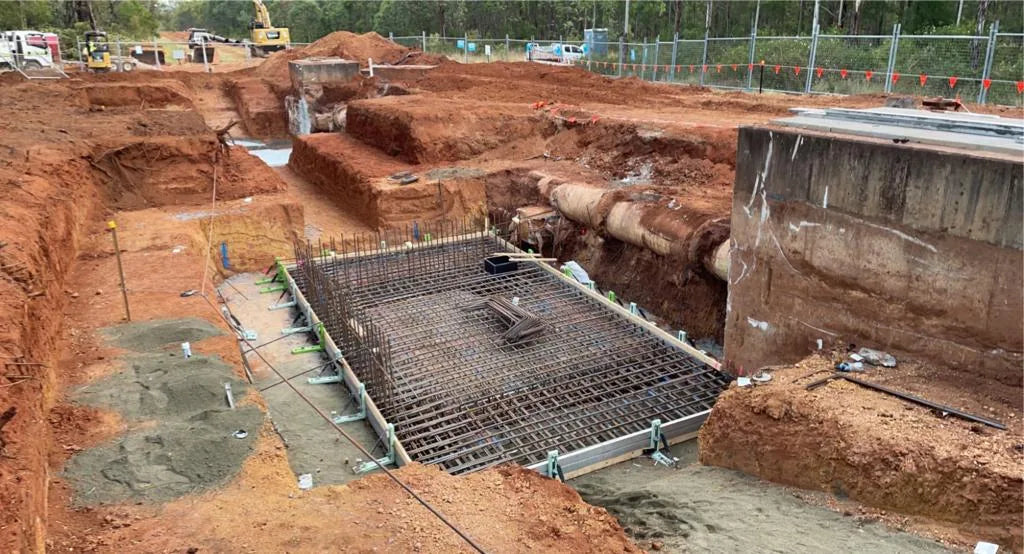 Edge Pro formwork system in use on site
