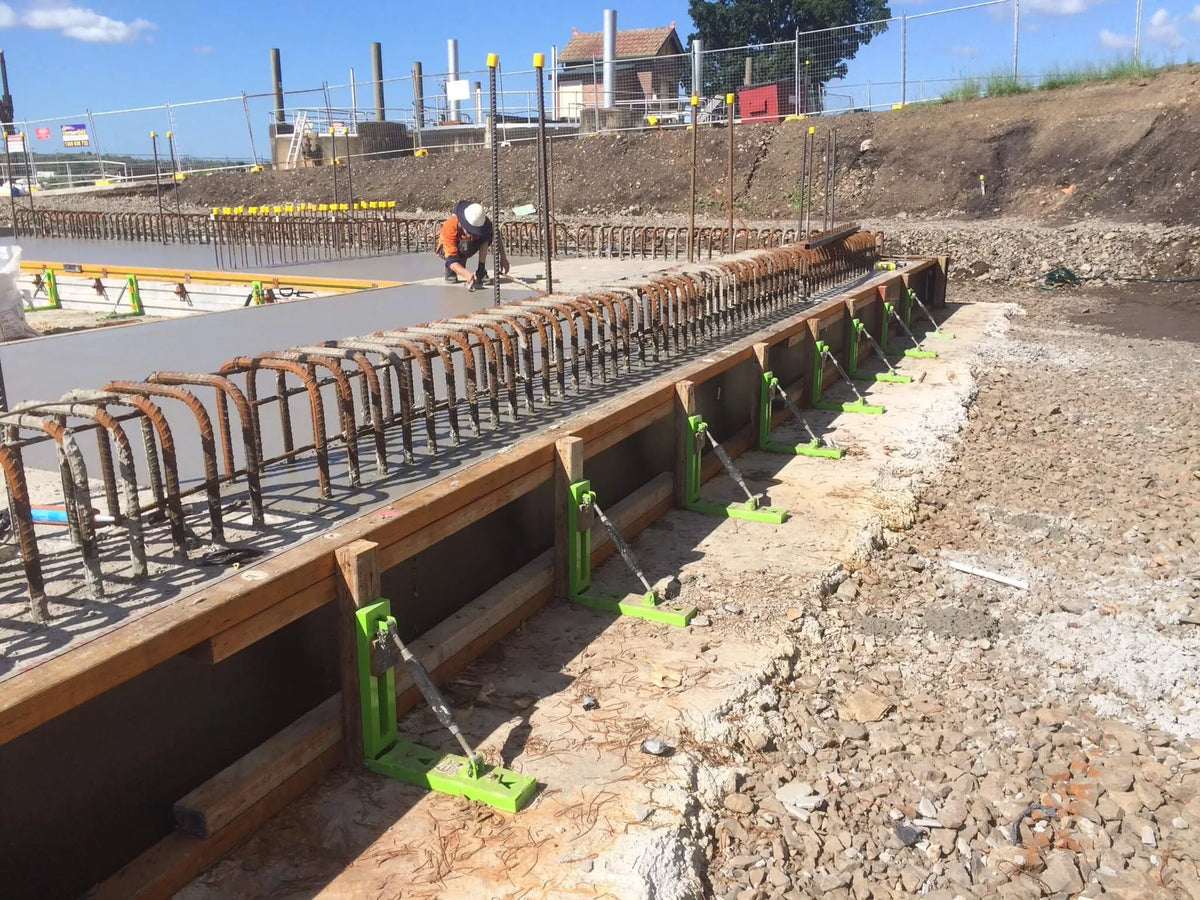 Edge Pro formwork system in use on site
