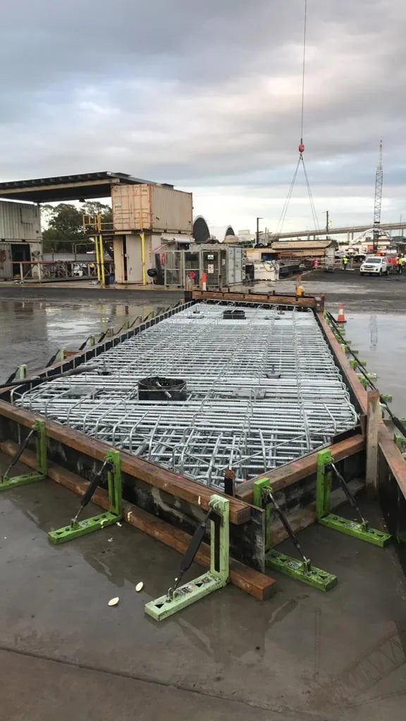 Edge Pro formwork system in use on site