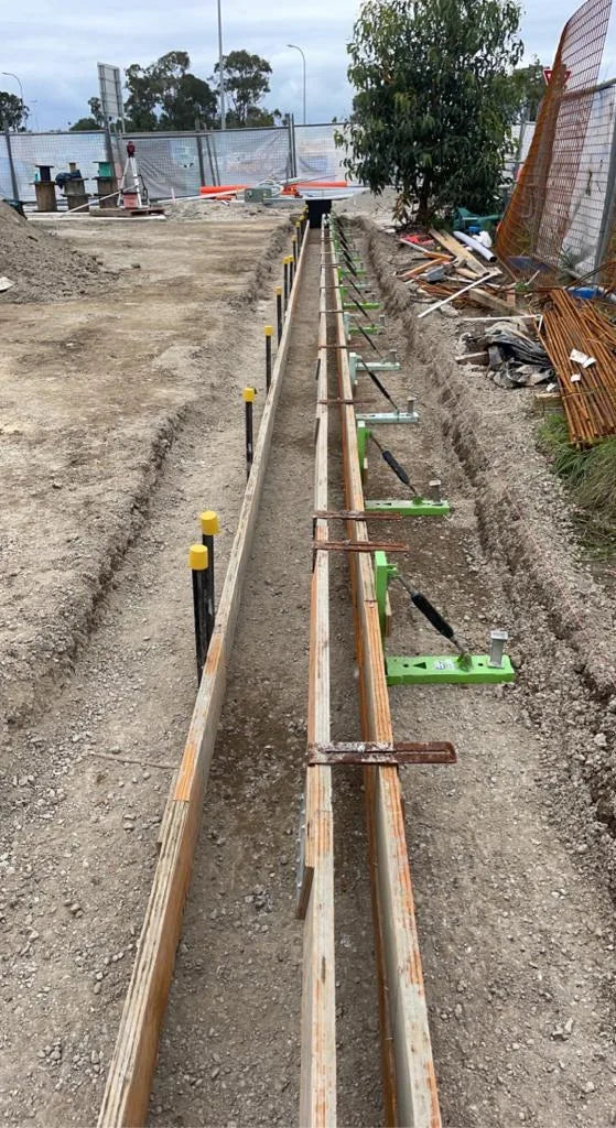Edge Pro formwork system in use on site