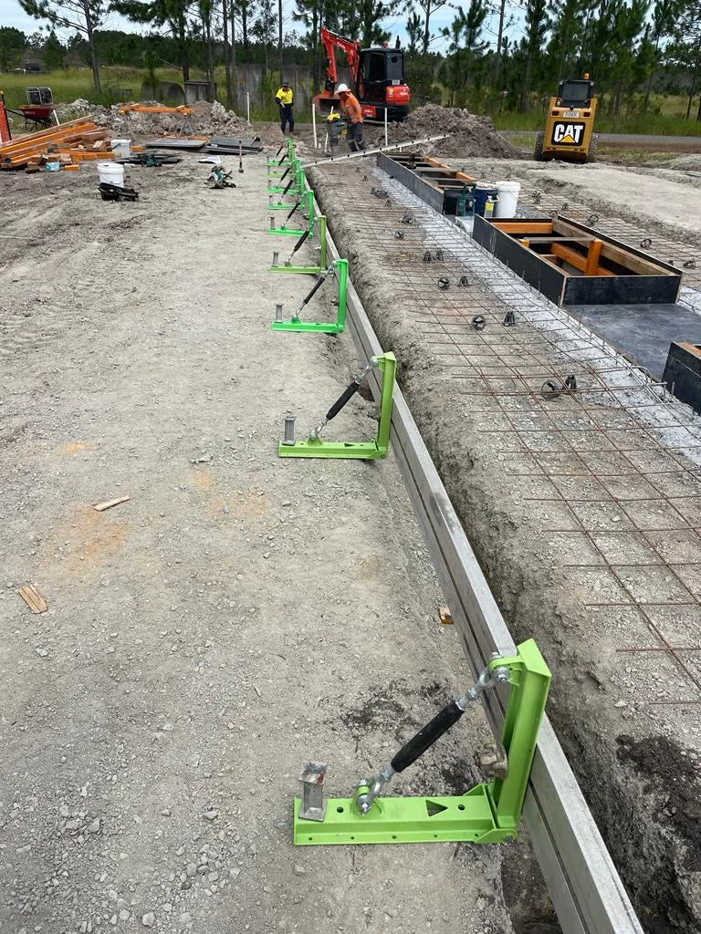 Edge Pro formwork system in use on site