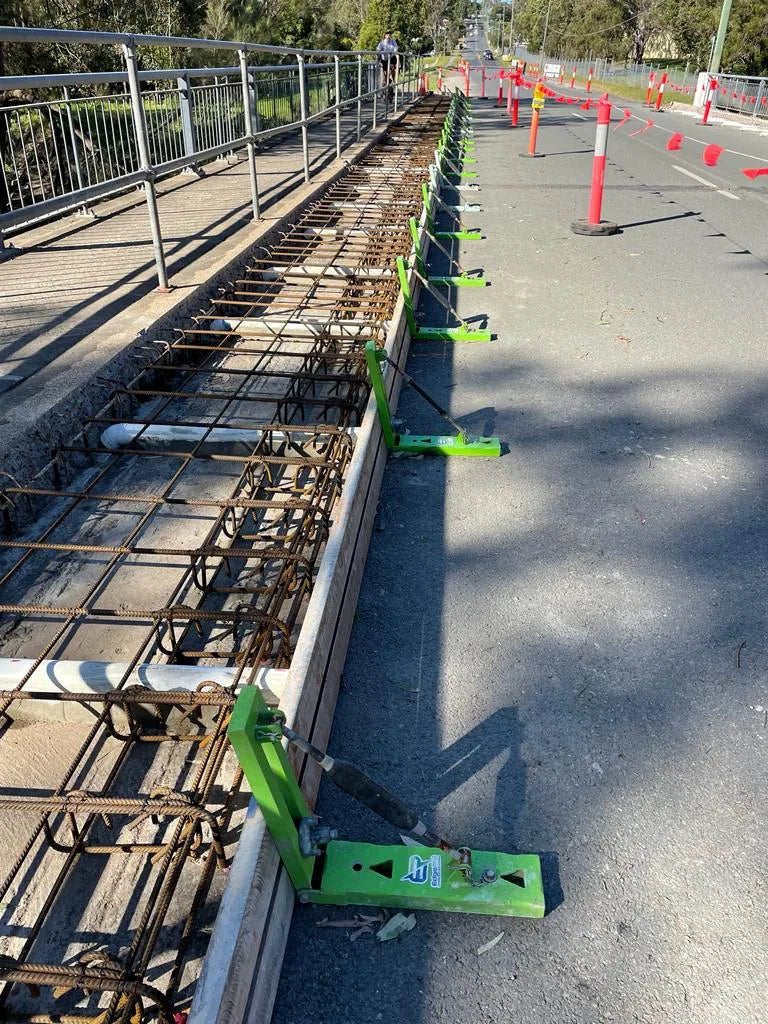 Edge Pro formwork system in use on site