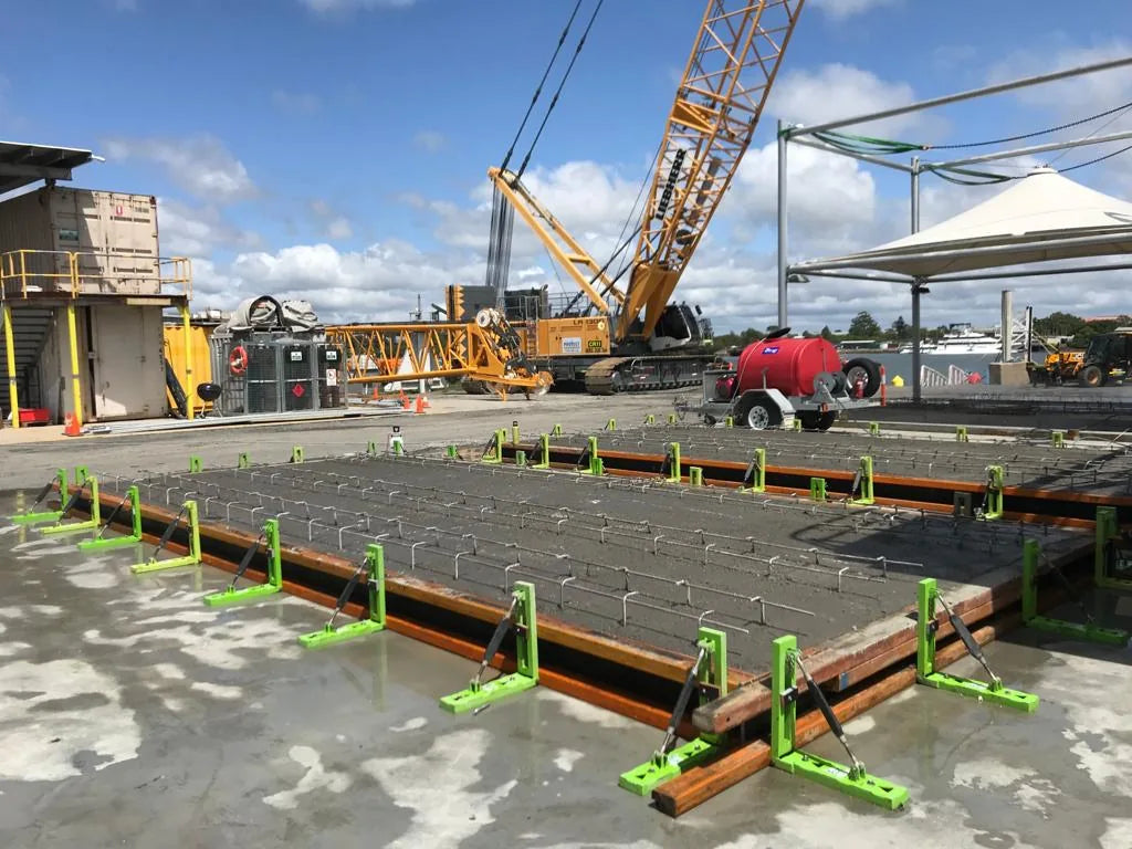 Edge Pro formwork system in use on site