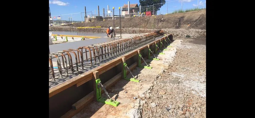 Edge Pro formwork system in use on site