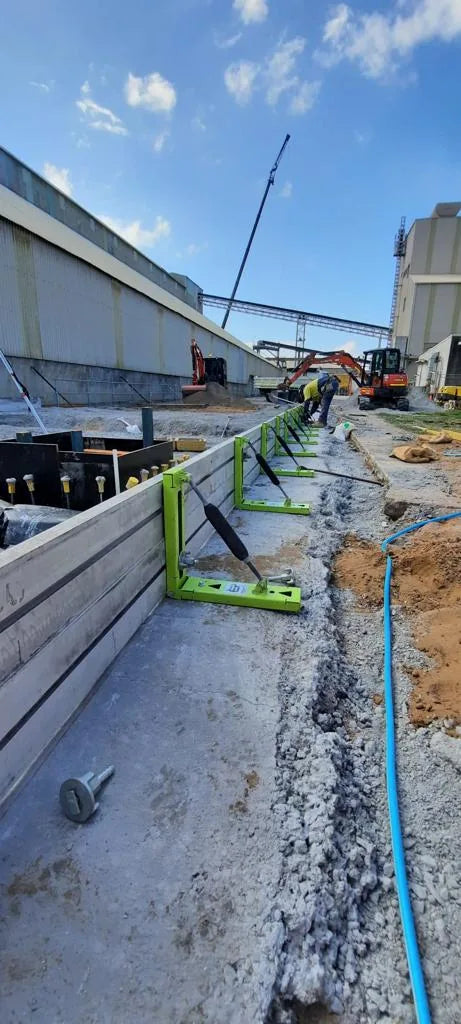 Edge Pro formwork system in use on site