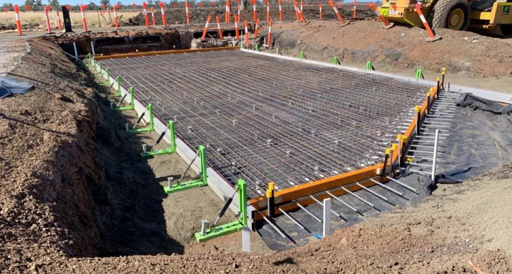 Edge Pro formwork system in use on site