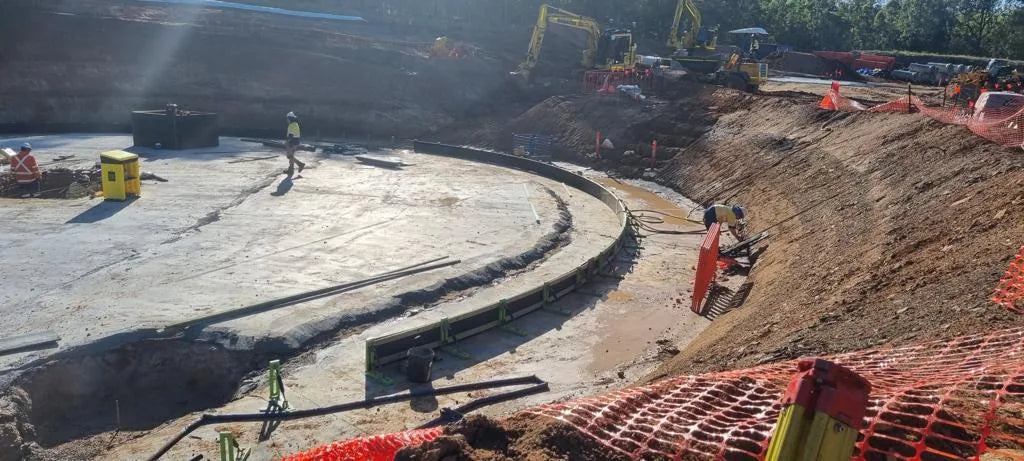 Edge Pro formwork system in use on site