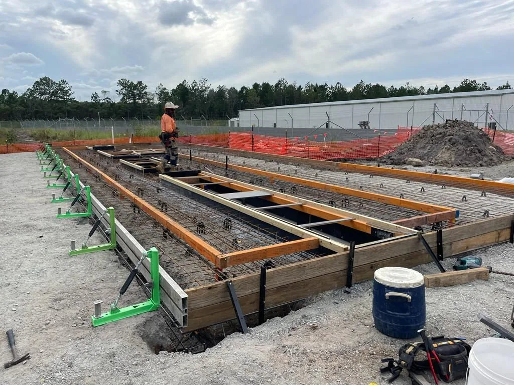 Edge Pro formwork system in use on site