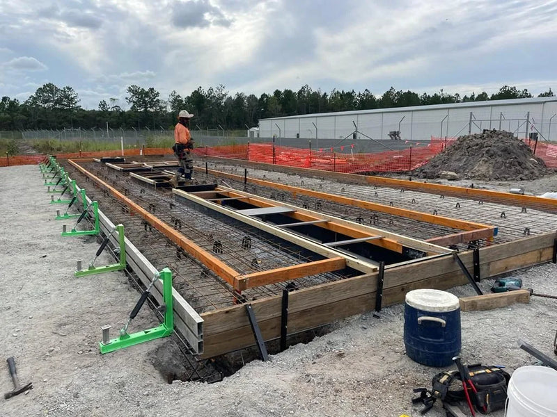 Edge Pro formwork system in use on site
