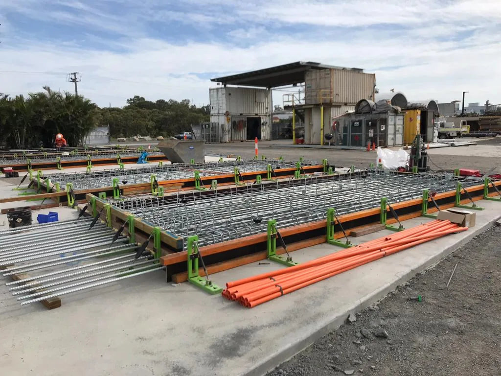 Edge Pro formwork system in use on site