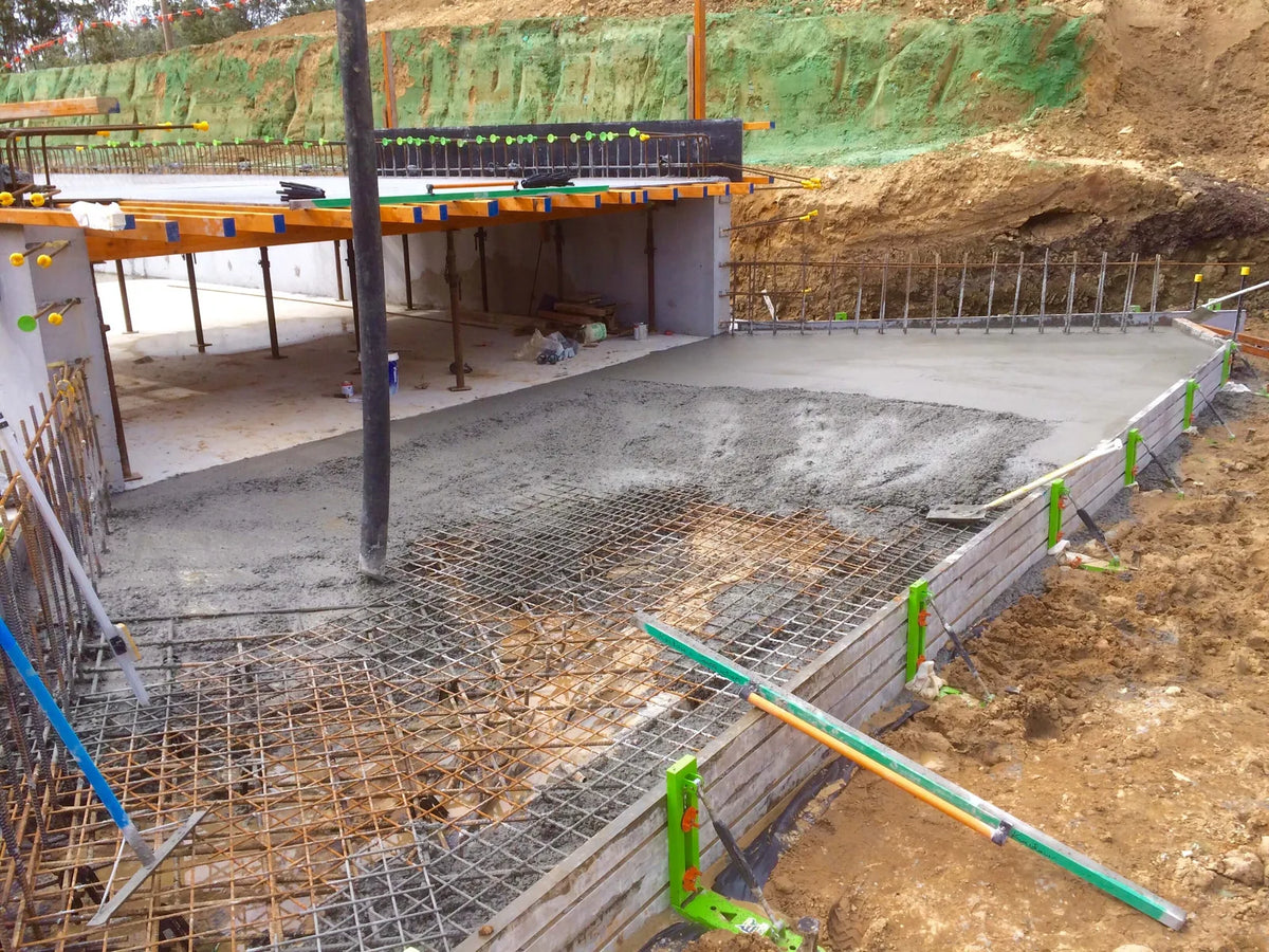 Edge Pro formwork system in use on site