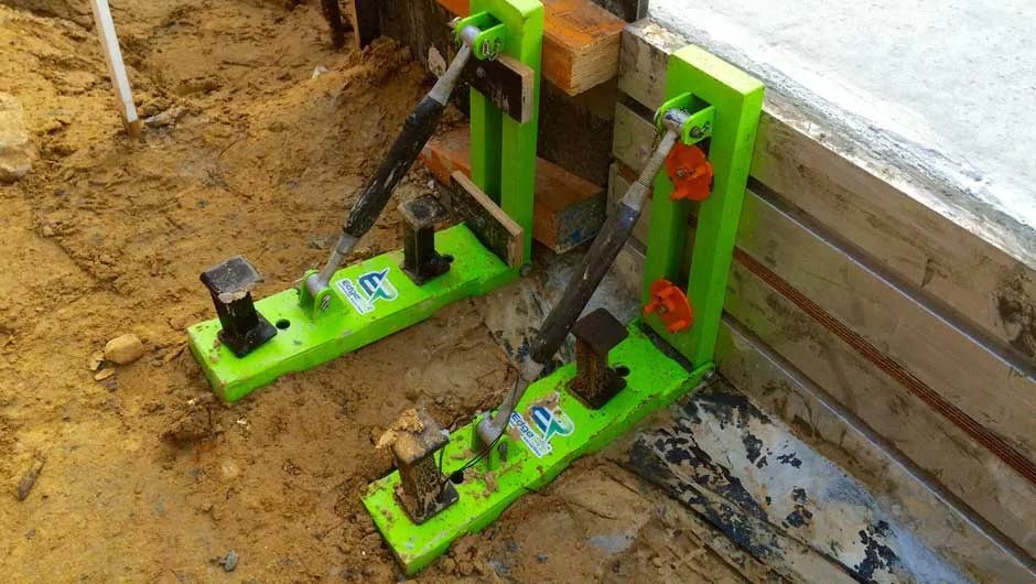 EdgePro formwork system in use on site