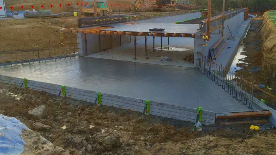 EdgePro formwork system in use on site