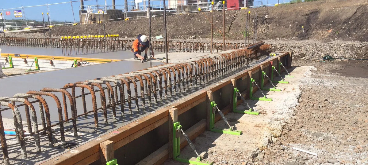 EdgePro formwork system in use on site