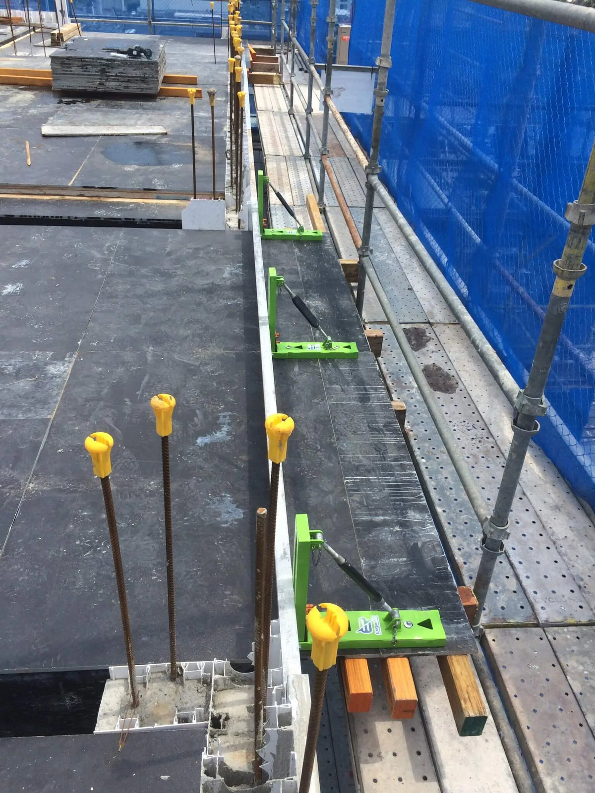 EdgePro formwork system in use on site
