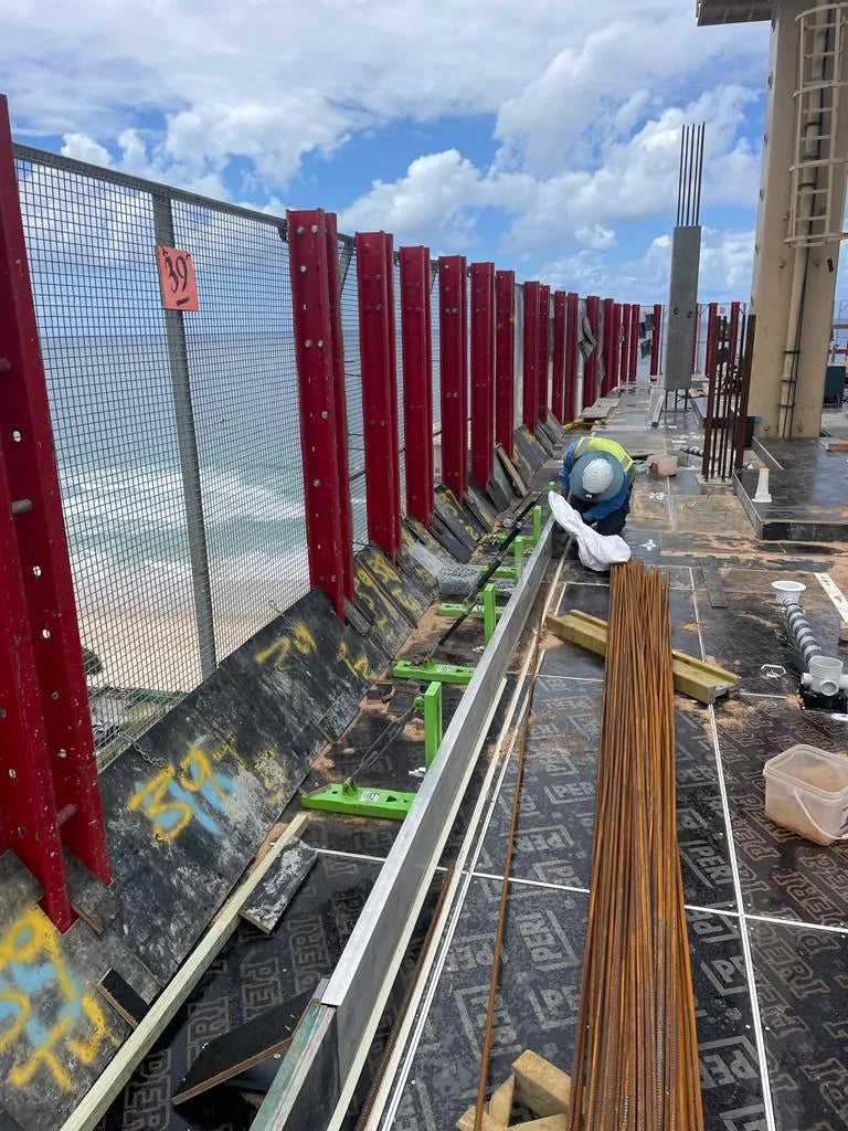 EdgePro formwork system in use on site