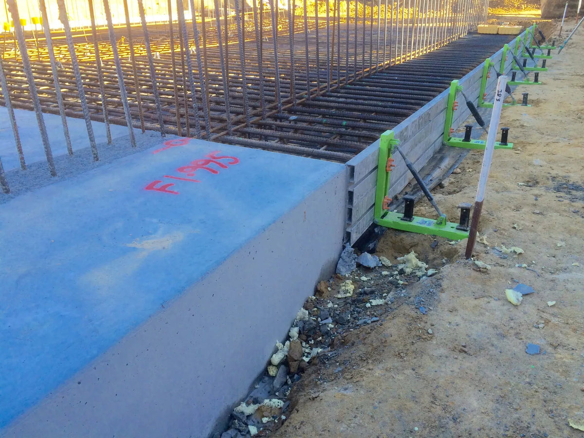 EdgePro formwork system in use on site