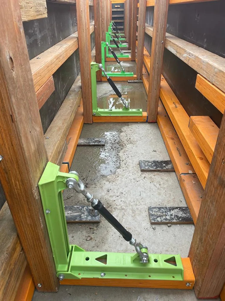 EdgePro formwork system in use on site